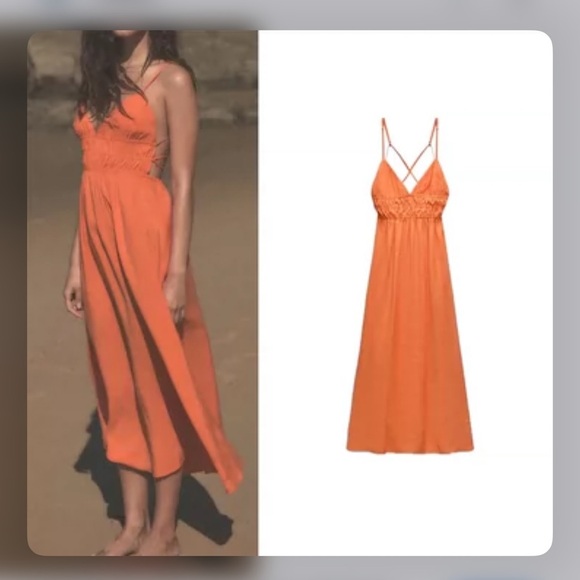 Zara Dresses & Skirts - ZARA BEACH DRESS!